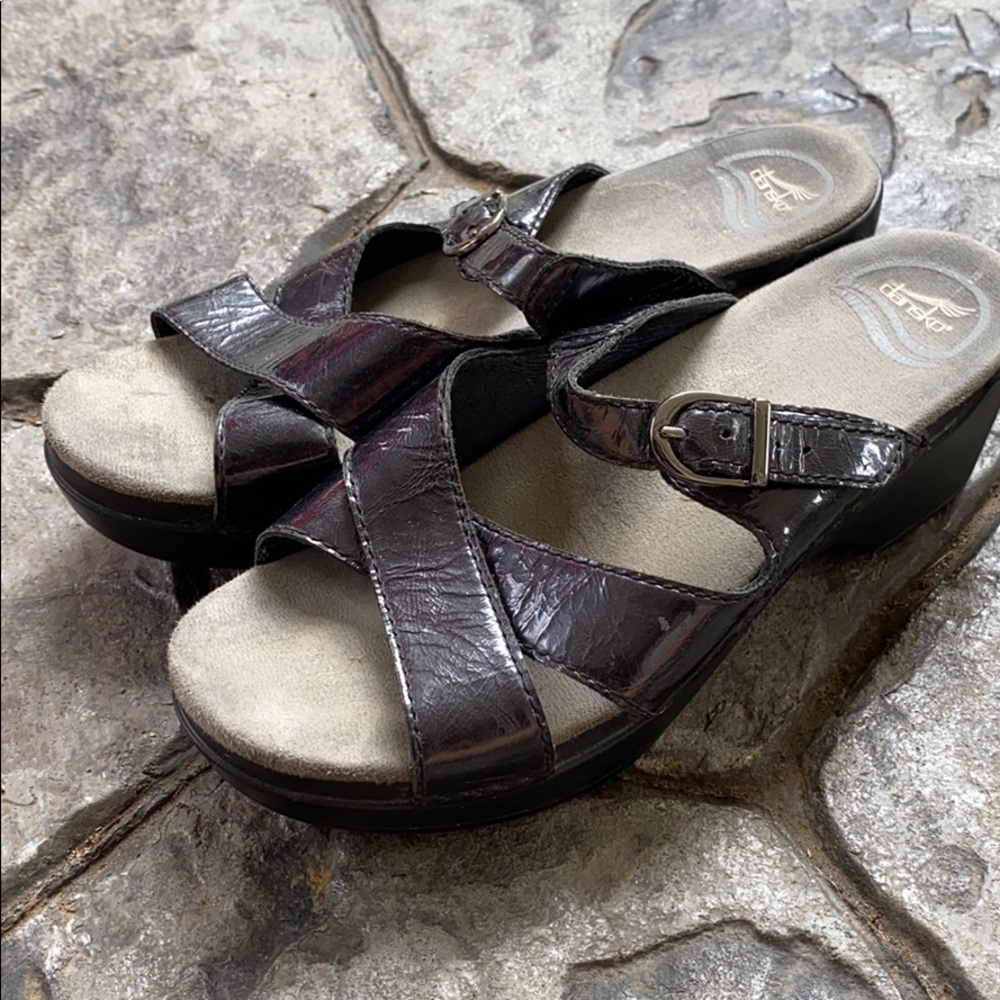 Dansko Leather Strap Sandals